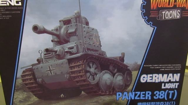 Meng/Tiger Group Build - Entry #3 - Meng World War Toons Pz 38(T) - Finale смотреть онлайн