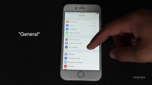Como resetear formatear reiniciar a fabrica iPhone 6 iOS 8.0 смотреть онлайн