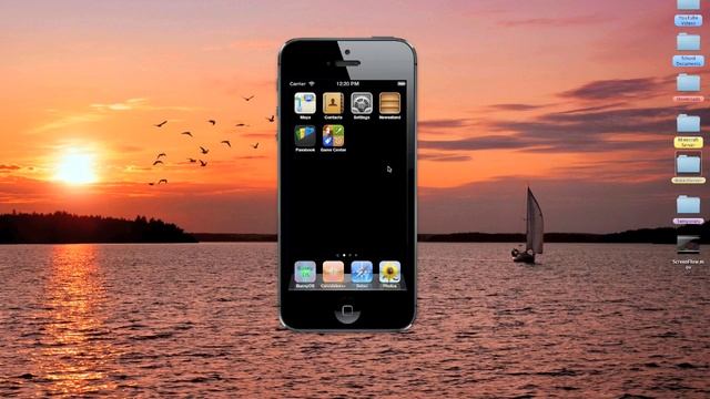 How to Add Emoji Keyboard - iOS 6.1 [HD] смотреть онлайн