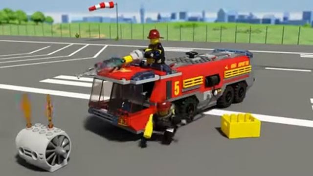 Лего Пожарка из аэропорта смотреть онлайн