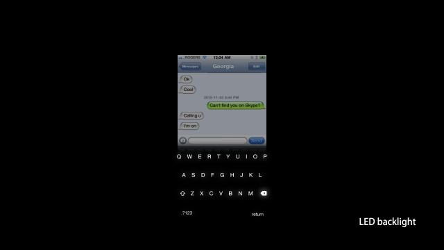 World's thinnest Physical Keyboard for iPhone - SmartKeyboard! смотреть онлайн