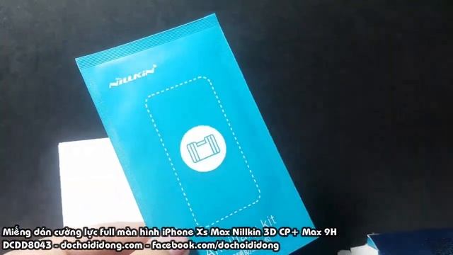 Miếng dán cường lực full màn hình iPhone Xs Max Nillkin 3D CP+ Max 9H смотреть онлайн