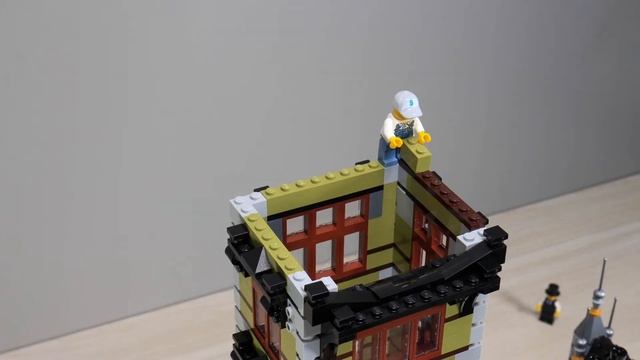 Lego Creator 10273 Haunted House / Geisterhaus Part 3 stop motion speed build смотреть онлайн