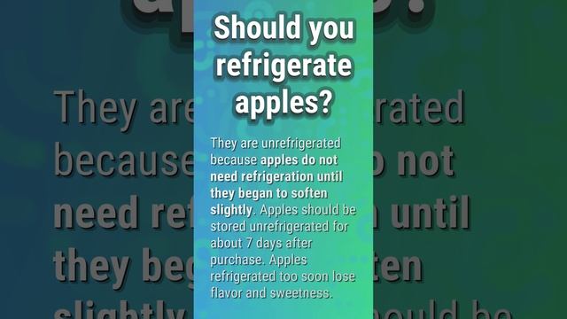 Do apples ripen after they are picked? смотреть онлайн