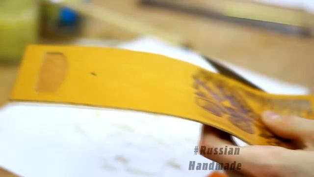 Процесс изготовления "Портмоне" в компании Russian HandMade смотреть онлайн