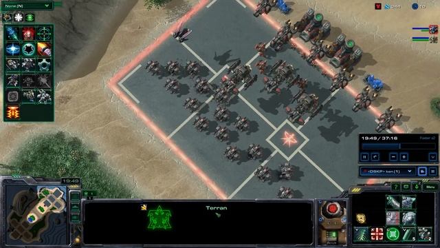 Starcraft 2 Desert Strike Hots 1v3 not easy win смотреть онлайн