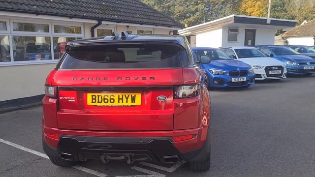 Land Rover Range Rover Evoque TD4 HSE Dynamic 2016 смотреть онлайн