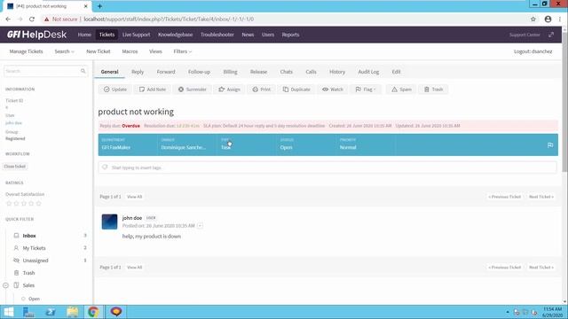 GFI Helpdesk - Key Features Overview смотреть онлайн