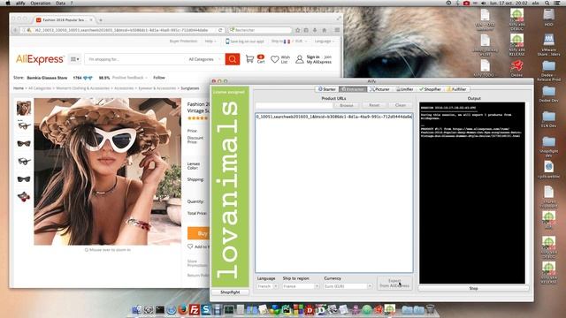 Alify 1.0 for OS X - Extractor in action from AliExpress смотреть онлайн