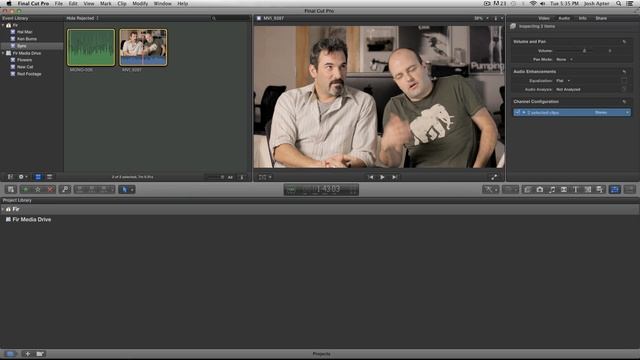 How to Sync Audio and Video in Final Cut Pro X смотреть онлайн