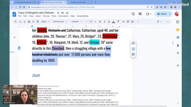 Obituary to Draft: Margaret Lally's Death Story (Writing Challenge) смотреть онлайн