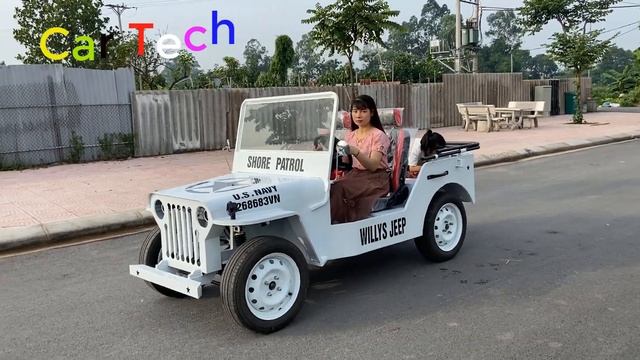 Completing a homemade electric Willys Jeep | Car Tech смотреть онлайн