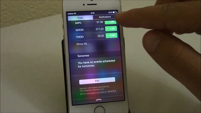 Notific8 - Get The iOS 8 Notification Center On iOS 7 смотреть онлайн