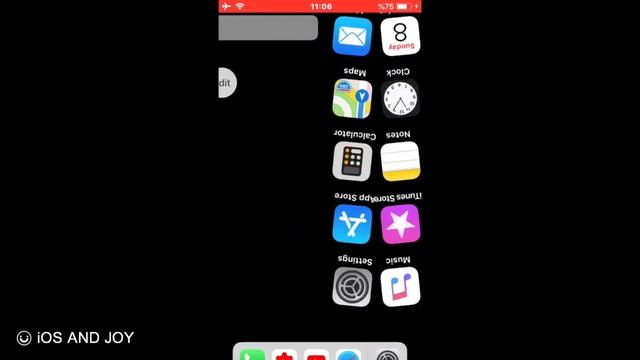 FloatingDock Tweak iOS 11.3.1 смотреть онлайн