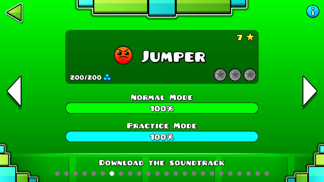 Geometry Dash Jumper смотреть онлайн