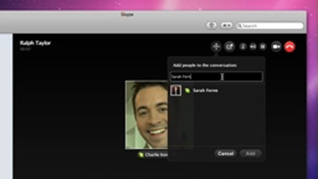 How to make a Skype audio conference call - Mac смотреть онлайн