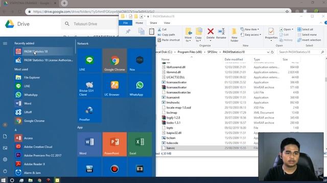 Tutorial install SPSS (statistika) смотреть онлайн