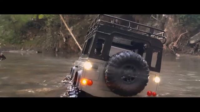 1/12 Off-road RC | Land Rover Defender D90 | RC Car MN99s | Riverside Running