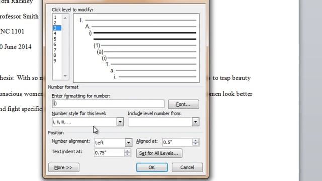 Set Up MLA Style Outlines in MS Word смотреть онлайн