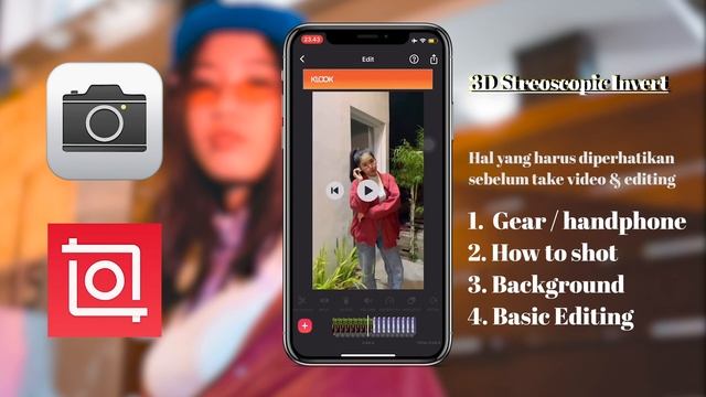 Cara buat 3D Streoscopic invert | Tutorial smartphone смотреть онлайн