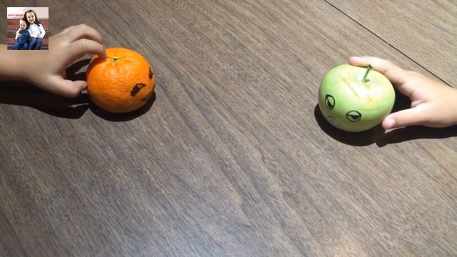 Annoying Orange Hey Apple (Real fruit) смотреть онлайн