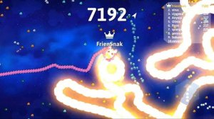 COLLECTING BIGGEST SNAKE SCORE IN SNAKE.IO