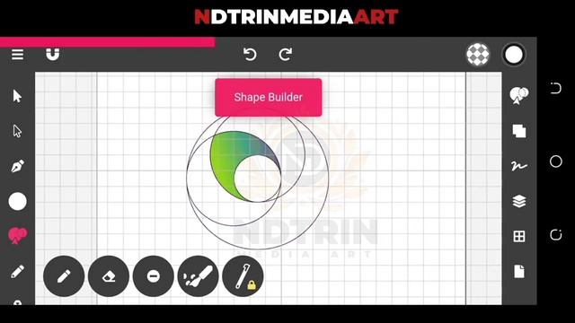 Professional logo Design using vector ink | vector ink tutorial| ndtrinmediaart смотреть онлайн