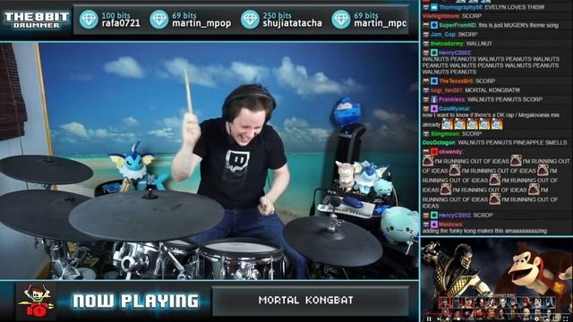 MORTAL KONGBAT ON DRUMS!!! смотреть онлайн