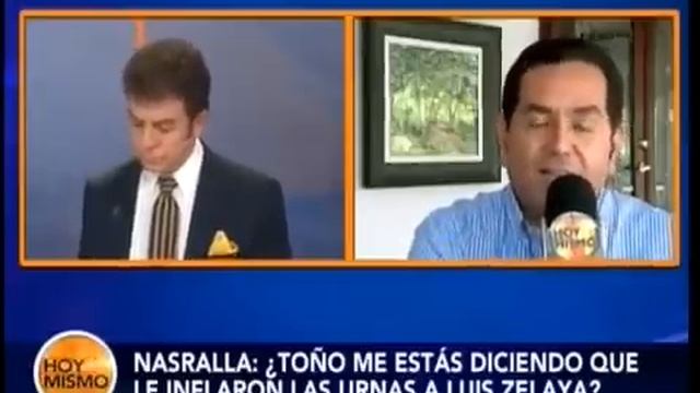 Fuerte debate entre Salvador Nasralla y Antonio "Toño" Rivera смотреть онлайн