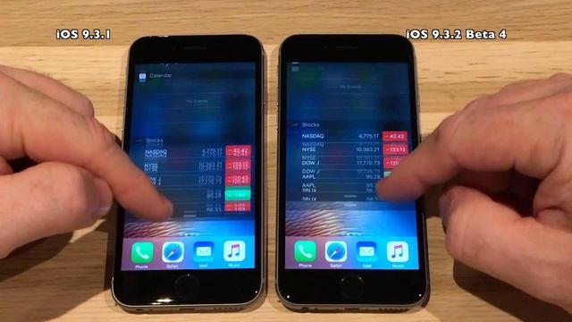 iPhone 6S iOS 9.3.1 vs iOS 9.3.2 Beta 4 / Public Beta 4 Build #13F68 Speed Comparison смотреть онлайн