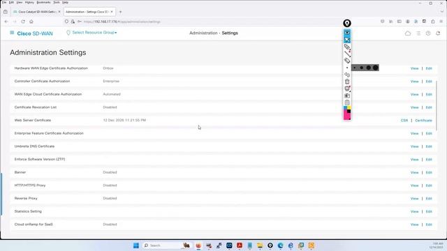 Cisco SD-WAN Version 20.9.4 - vManage, vBond and vSmart onboarding смотреть онлайн