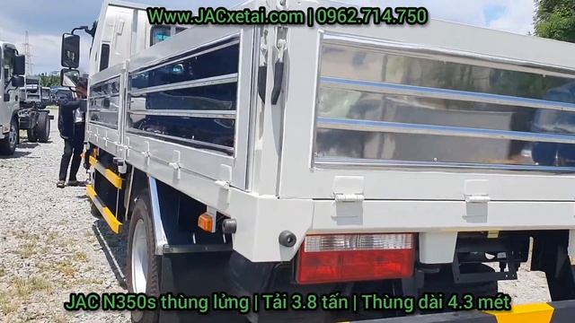 JAC Bình Dương | Xe Tải JAC N350s Thùng Lửng | Tải 3.8 tấn Thùng Dài 4.3 Mét . Khuyến mãi Giảm 15TR смотреть онлайн