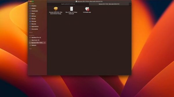 Kyocera MA4000cifx Printer Driver Installation for Apple