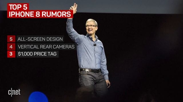 Top 5 iPhone 8 rumors (CNET Top 5) смотреть онлайн