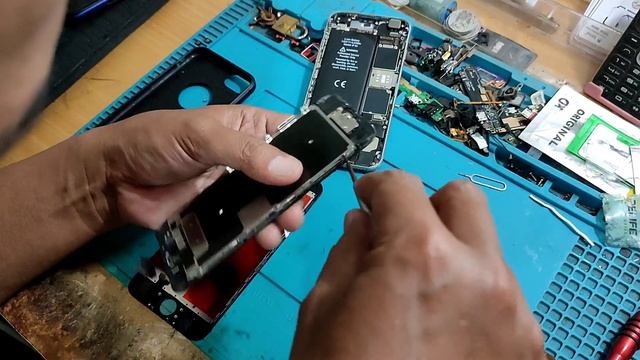 Cara Pasang LCD Iphone 6S || Fix Ghost Touch Iphone A1688 , Touchscreen Error || TEKBO REPAIR HP смотреть онлайн