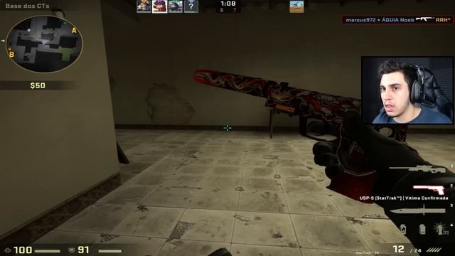 HACKER JOGANDO - CS:GO DE NOOB À GLOBAL #81 смотреть онлайн