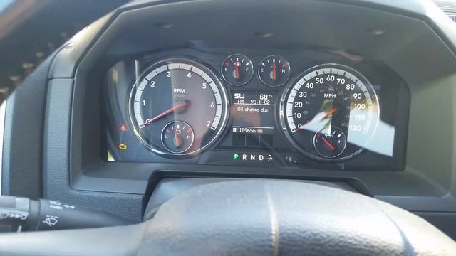 2009 Dodge Ram 1500 oil change due смотреть онлайн