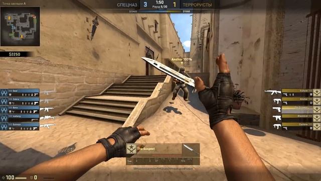 НЕАДЕКВАТНЫЙ ЧИТЕР С ДОРОГИМ НОЖОМ?! И ЖЁСТКИЙ ПОДРУБ. (ПАТРУЛЬ В CS:GO #67) смотреть онлайн