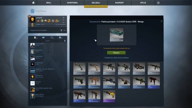 Miarge Souvenir Package ELEAGUE Boston USA 2018 Pamiątka DROP Global Offensive CSGO case opening смотреть онлайн