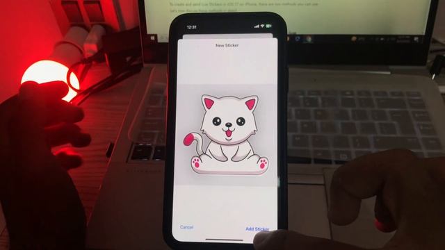How to Create And Send Live Stickers In iOS 17 On iPhone смотреть онлайн