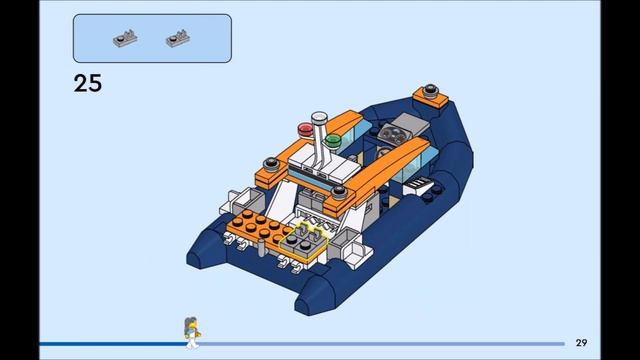LEGO 60377 Instructions / Explorer Diving Boat