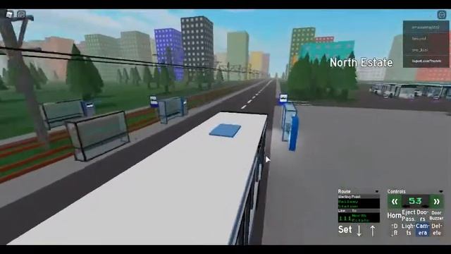 Driving A Bus From Railway Station To North Estate (Urbanmove 2)