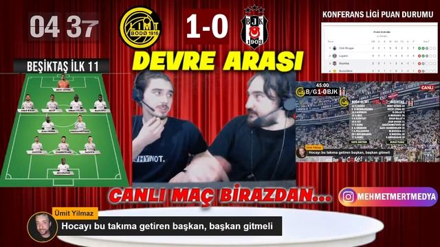 BEŞİKTAŞ BODO GLİMT MAÇI CANLI İZLE смотреть онлайн