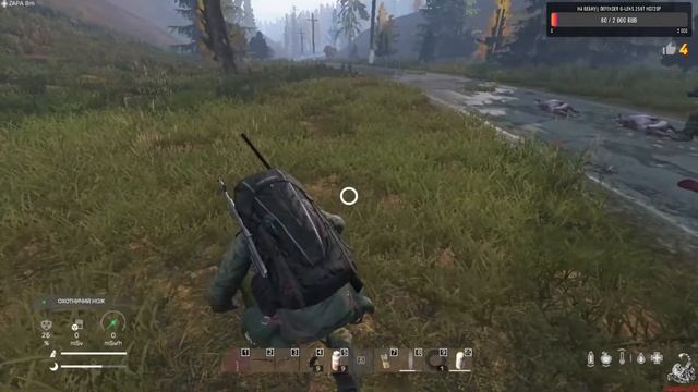 DayZ. PVE Chillers Stalker. День #5. Копим на пулемет. Часть 1.