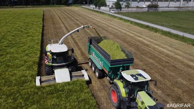 Trinciatura CLAAS Jaguar 950 | New Holland T7 / Claas Axion 830 смотреть онлайн
