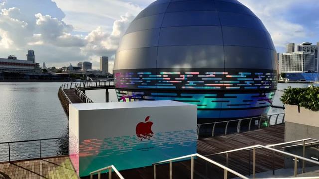 Apple Store Marina Bay Sands | New Apple Store in Singapore | Apple Store Marina Bay смотреть онлайн