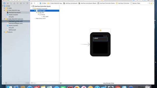 Apple Watch - Video Aula 4 - Table смотреть онлайн