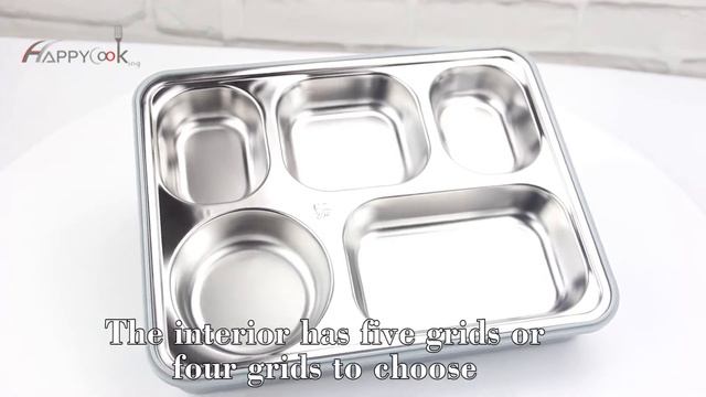 Rectangular serving tray of elegant design stainless steel lunch bento box смотреть онлайн