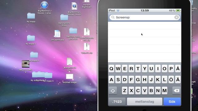 Hur man visar skärmen på iPod Touch,iPad eller iPhone på en dator смотреть онлайн