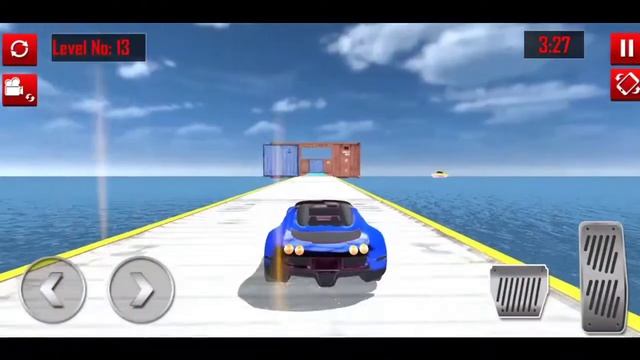 Mega Ramp Car Racing Master 3D - Car Stunt Driving Simulator #5 - Best Android Gameplay смотреть онлайн